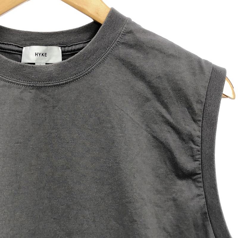 HYKE / ハイク SLEEVELESS TEE/BIG FIT スリーブレスビッグTシャツ