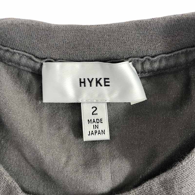 HYKE / ハイク SLEEVELESS TEE/BIG FIT スリーブレスビッグTシャツ