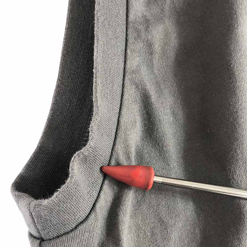 HYKE / ハイク SLEEVELESS TEE/BIG FIT スリーブレスビッグTシャツ