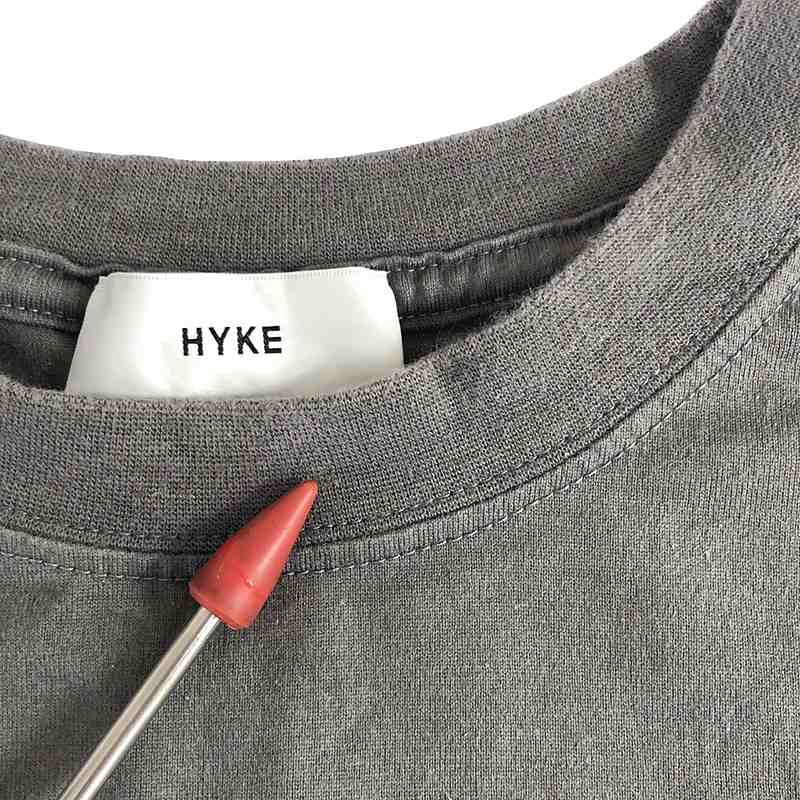 HYKE / ハイク SLEEVELESS TEE/BIG FIT スリーブレスビッグTシャツ