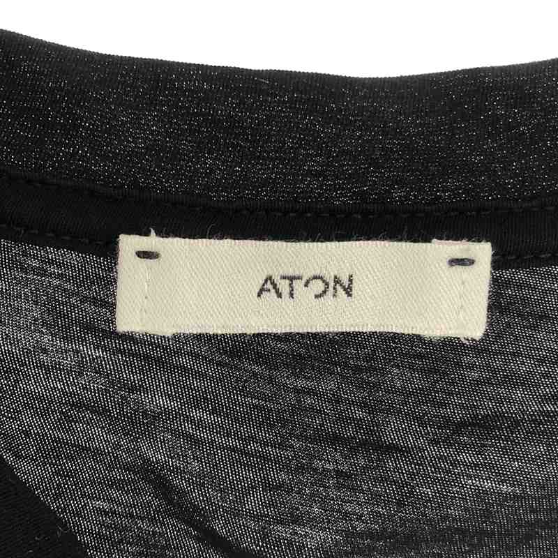 ATON / エイトン SUVIN 60/2 | OVERSIZED S/S T-SHIRT / オーバーTシャツ / ユニセックス