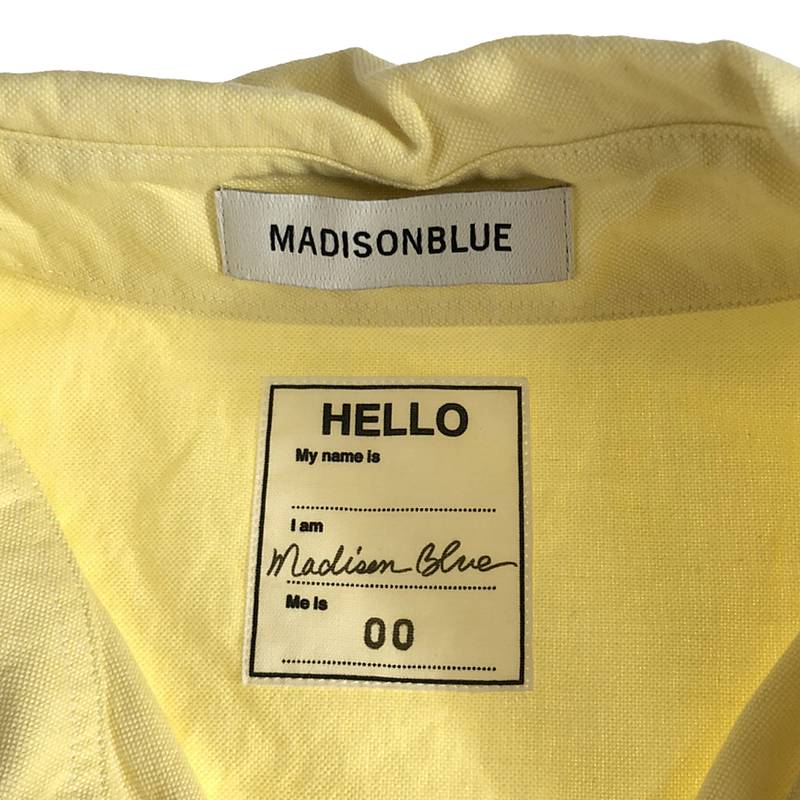 MADISON BLUE / マディソンブルー J.BRADLEY SH OX オックスフォード 半袖シャツ