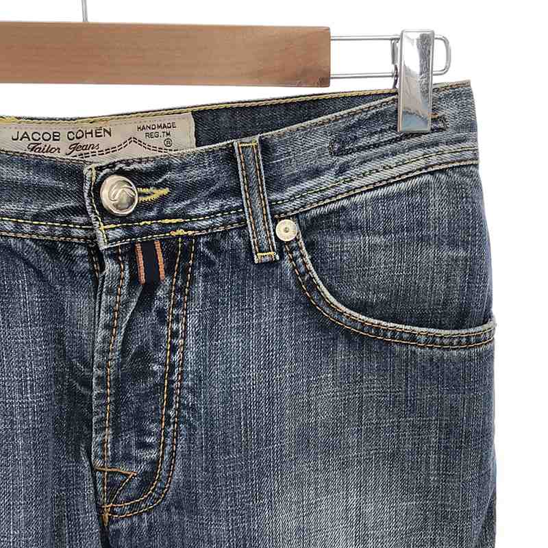JACOB COHEN / ヤコブコーエン J620 ユーズド加工 ストレートデニムパンツ