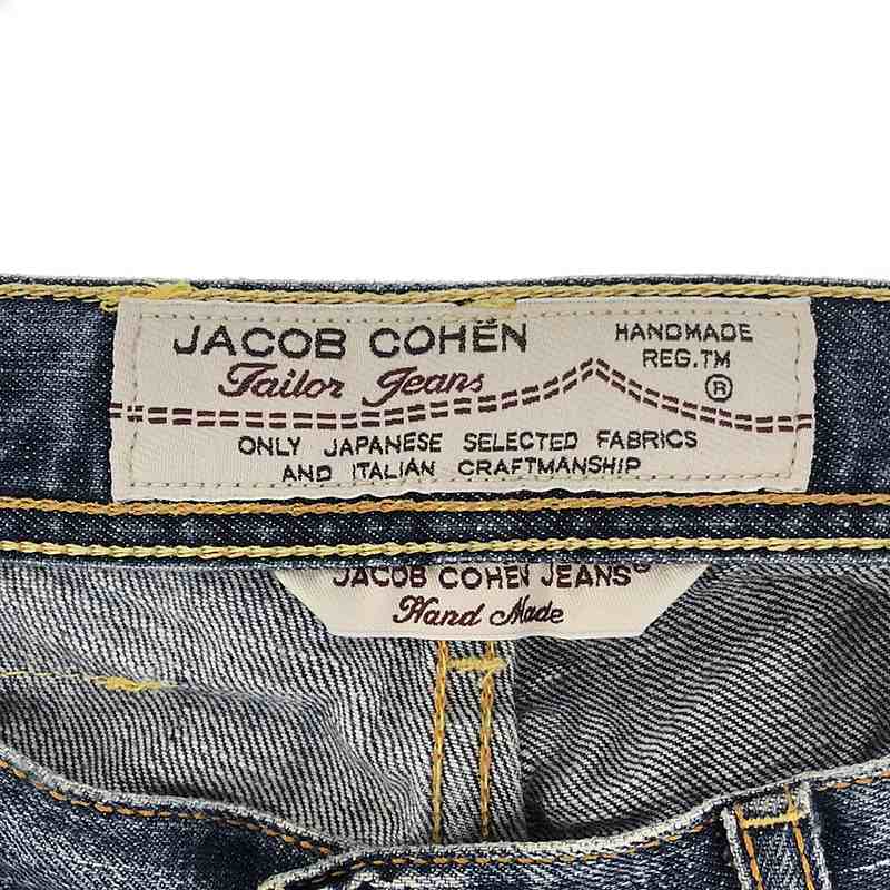 JACOB COHEN / ヤコブコーエン J620 ユーズド加工 ストレートデニムパンツ