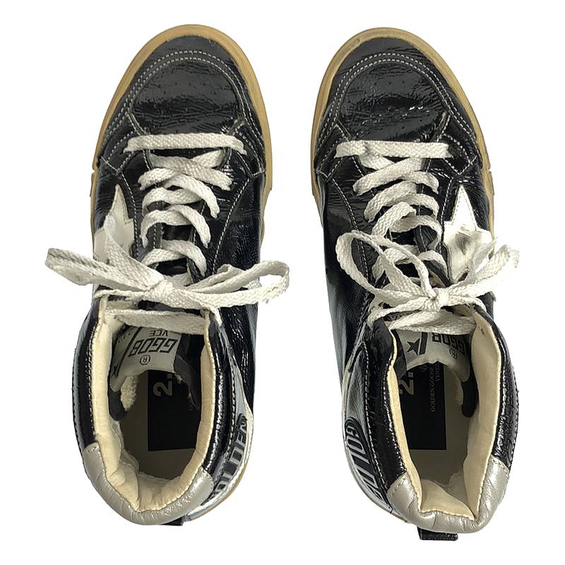 GOLDEN GOOSE / ゴールデングース 2.12 メタリック レザー ハイカットスニーカー