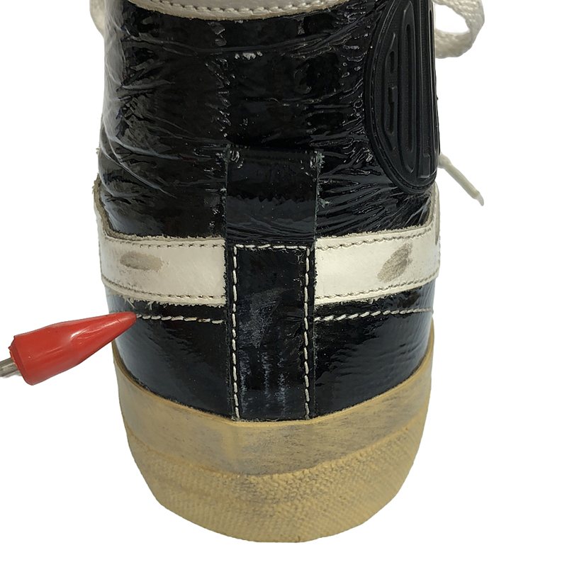 GOLDEN GOOSE / ゴールデングース 2.12 メタリック レザー ハイカットスニーカー