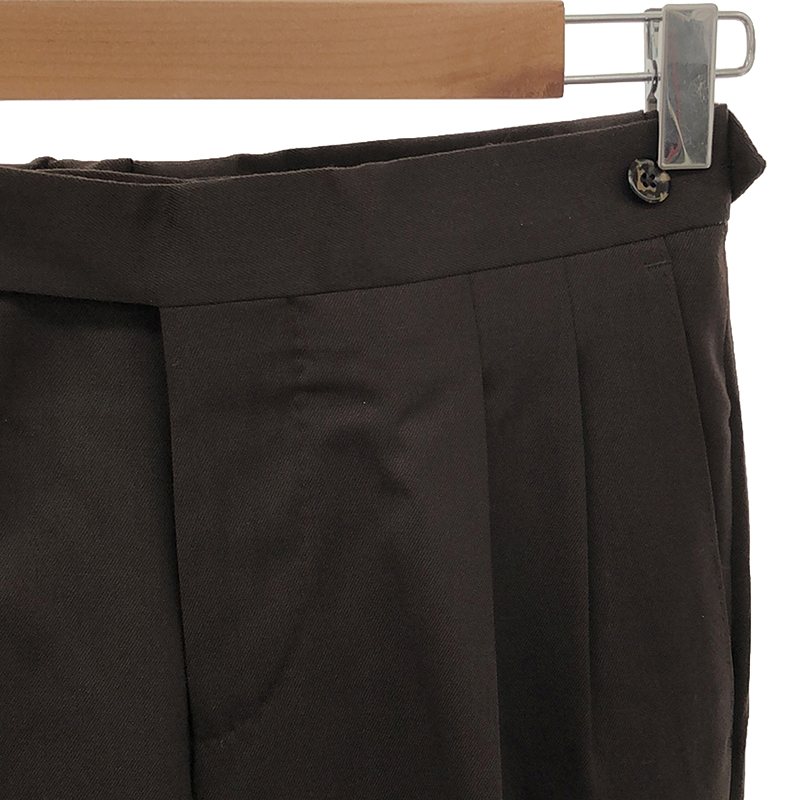 PT01 / ピーティーゼロウーノ GENTLEMAN FIT ウールストレッチ 2タックパンツ