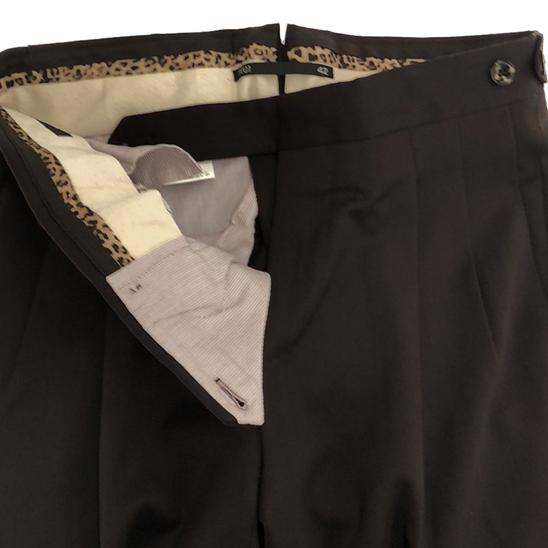 PT01 / ピーティーゼロウーノ GENTLEMAN FIT ウールストレッチ 2タックパンツ