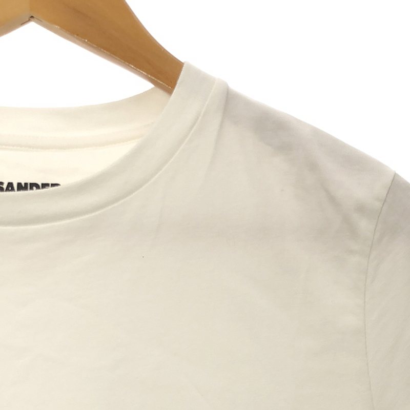 JIL SANDER+ / ジルサンダープラス ロゴラベル コットンクルーネック Tシャツ