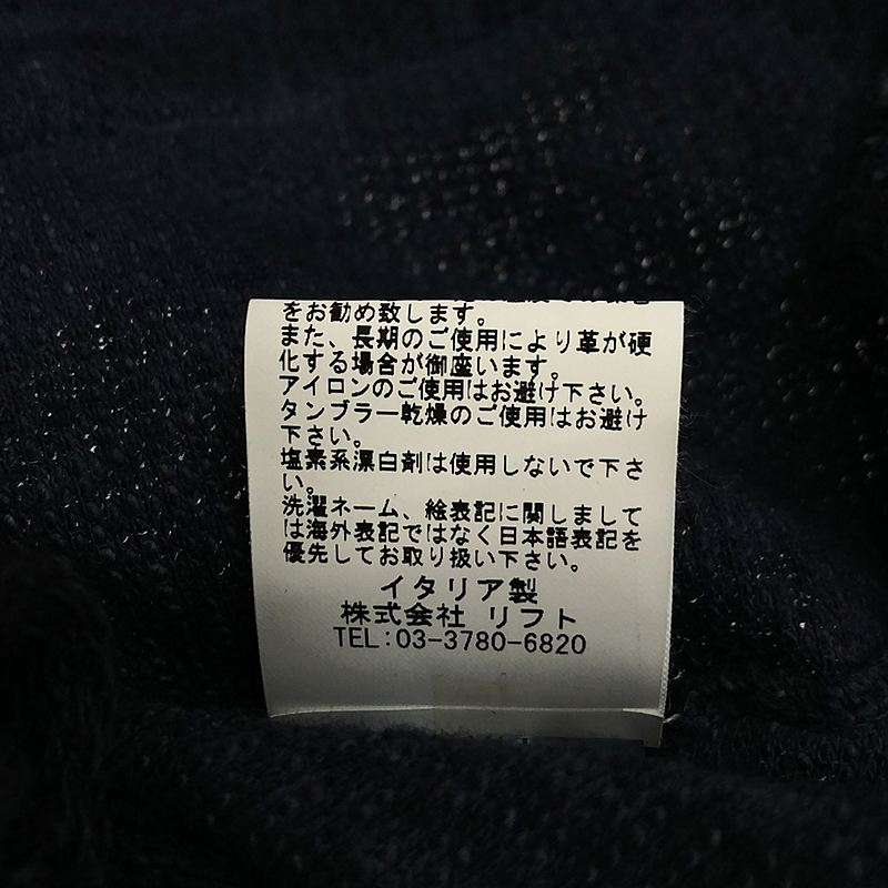 GIORGIO BRATO / ジョルジオブラット WLG スターパッチ 製品染め パイル 2B ジャケット