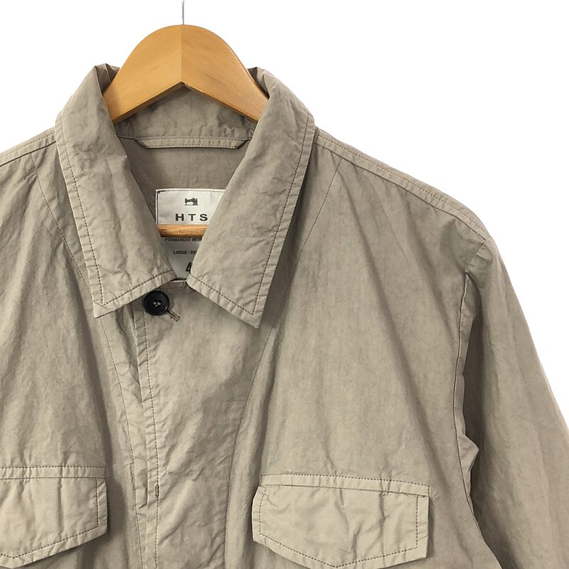 HTS / エイチティーエス HARROW TOWN STORES コットンツイルオーバーコート