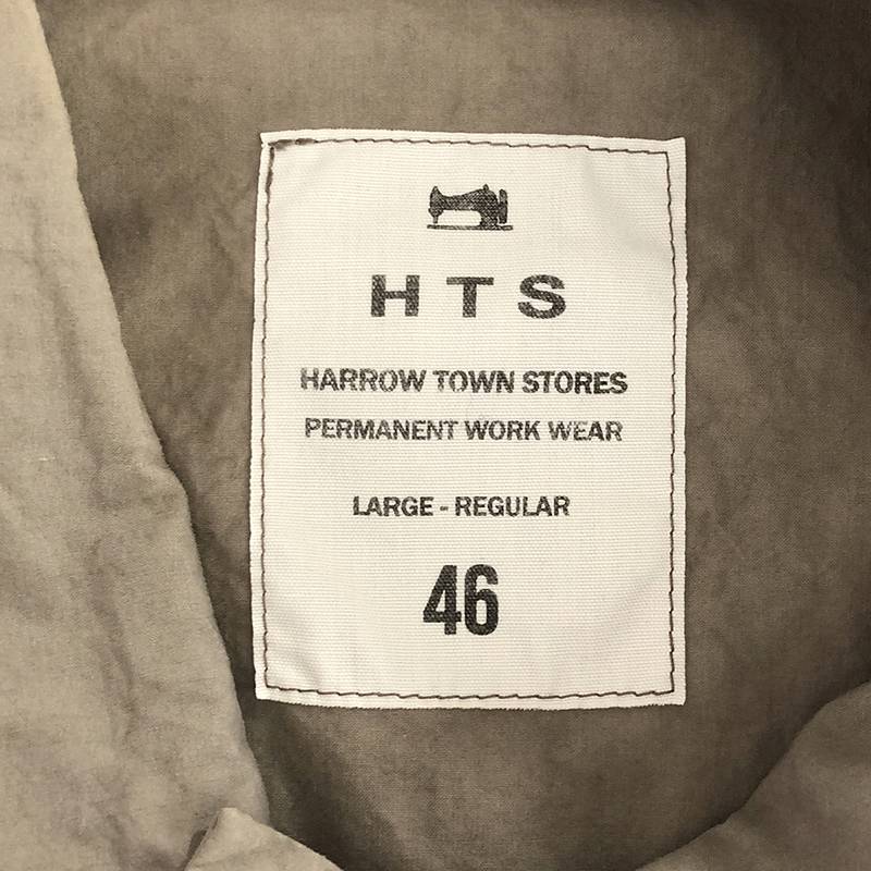 HTS / エイチティーエス HARROW TOWN STORES コットンツイルオーバーコート