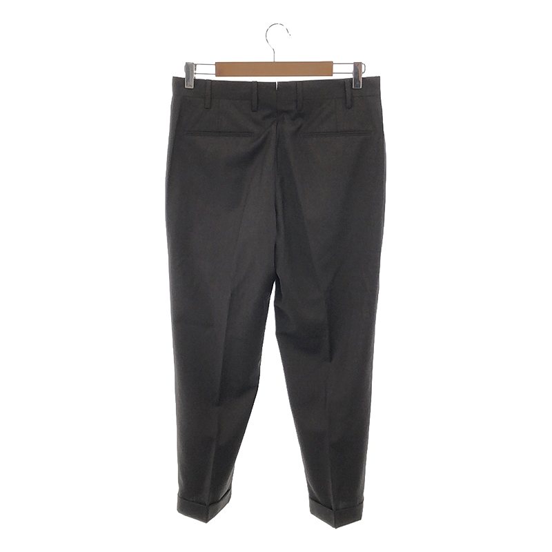 GERMANO / ジェルマーノ TRENDY FIT ウールストレッチ 2タック テーパードスラックス