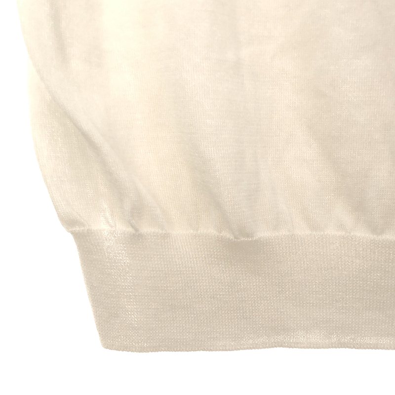 yori / ヨリ コットン パフスリーブ ニット トップス プルオーバー