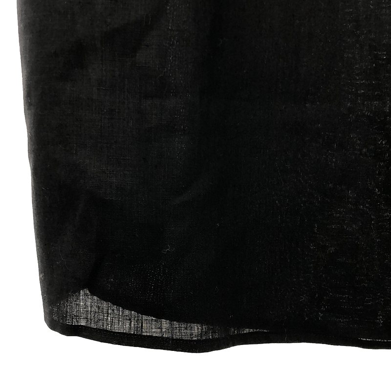 R&D.M.Co / オールドマンズテーラー SCALLOP EMBROIDERY DRESS / リネン スタンドカラー スカラップ ドレス ワンピース