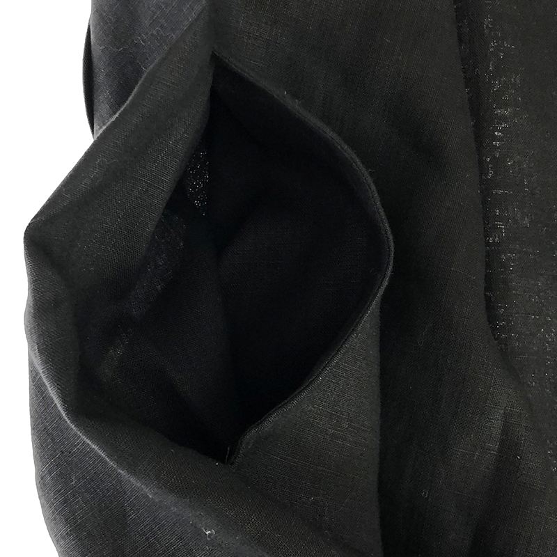 R&D.M.Co / オールドマンズテーラー SCALLOP EMBROIDERY DRESS / リネン スタンドカラー スカラップ ドレス ワンピース