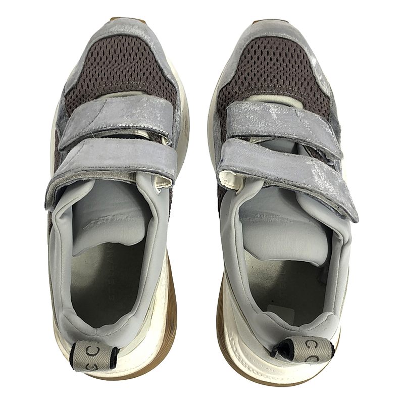 STELLA McCARTNEY / ステラマッカートニー エクリプス ベロア メッシュ ベルクロ スニーカー