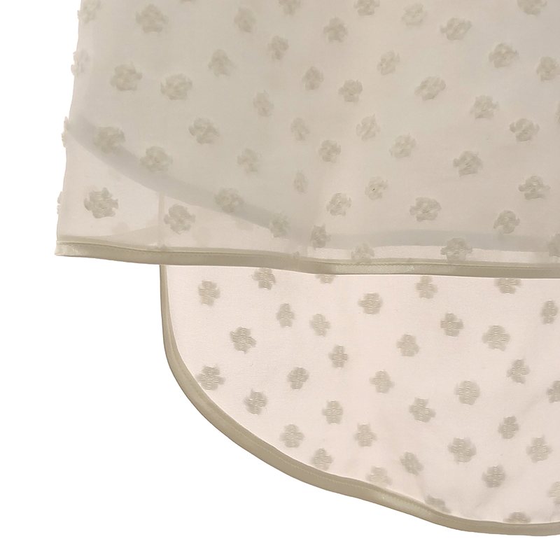 yori / ヨリ shirocon / フローラバックリボンブラウス / 裏地付き