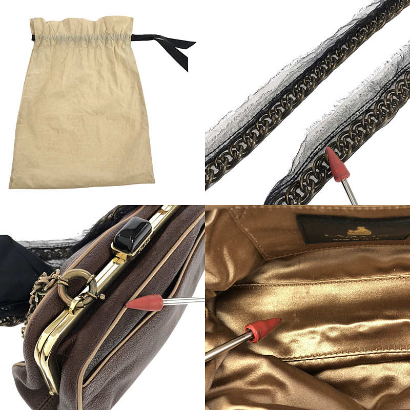 LANVIN / ランバン チェーン ミニショルダーバッグ