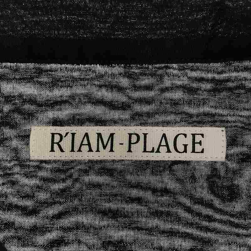 Plage / プラージュ 【 R'IAM / リアム 】シアーバンドカラーシャツ