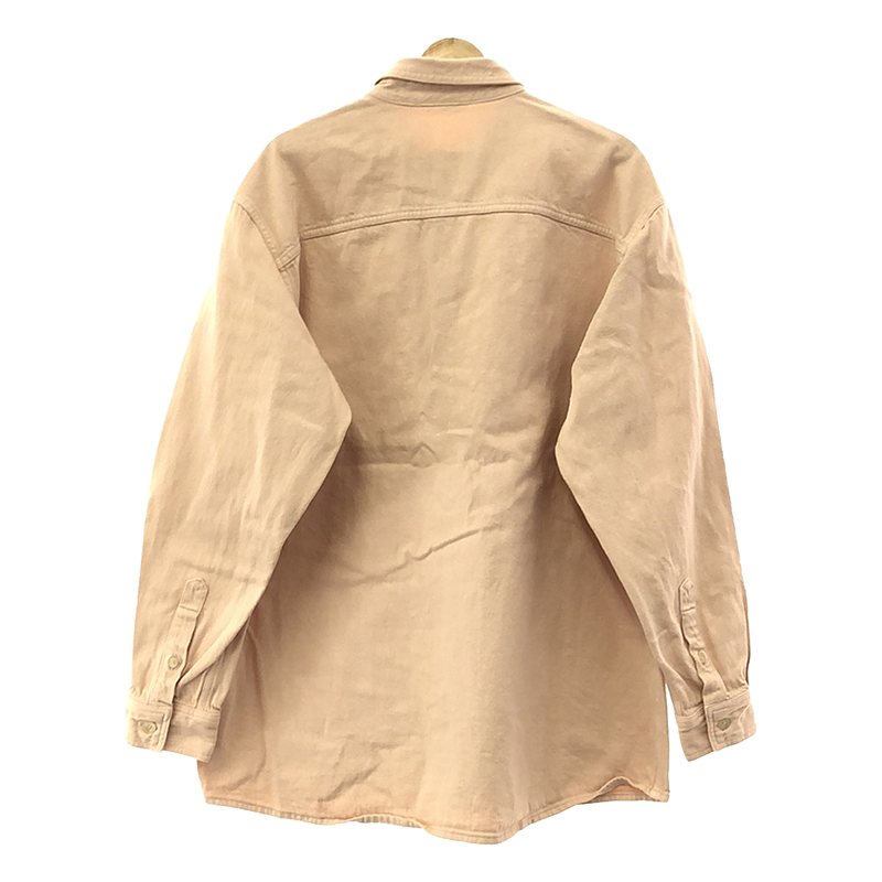 AURALEE / オーラリー BOTANICAL DYED SELVEDGE DENIM SHIRTS BLOUSON / ボタニカルダイ サベージ デニム シャツ ジャケット