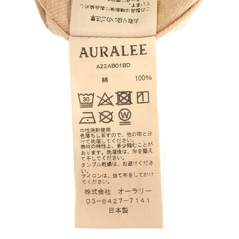 AURALEE / オーラリー BOTANICAL DYED SELVEDGE DENIM SHIRTS BLOUSON / ボタニカルダイ サベージ デニム シャツ ジャケット