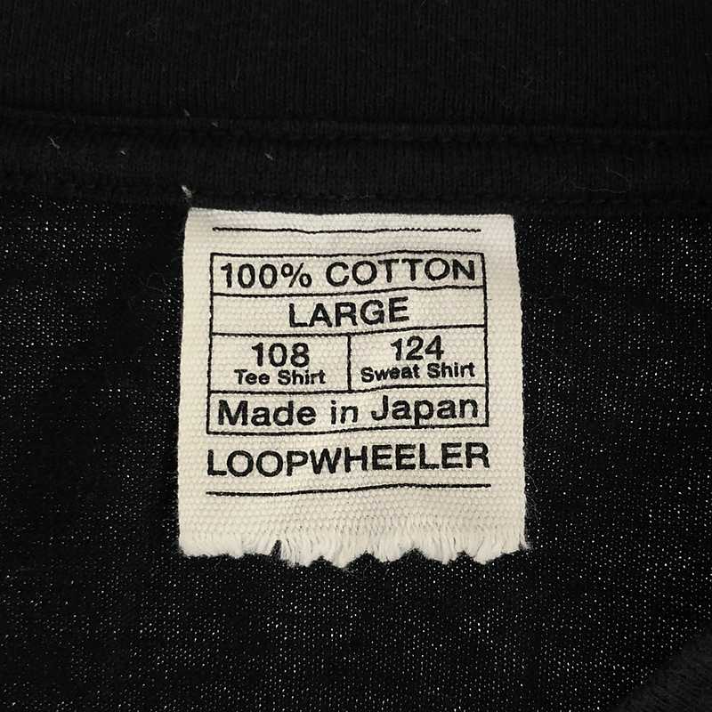LOOPWHEELER / ループウィラー クルーネック カットソー