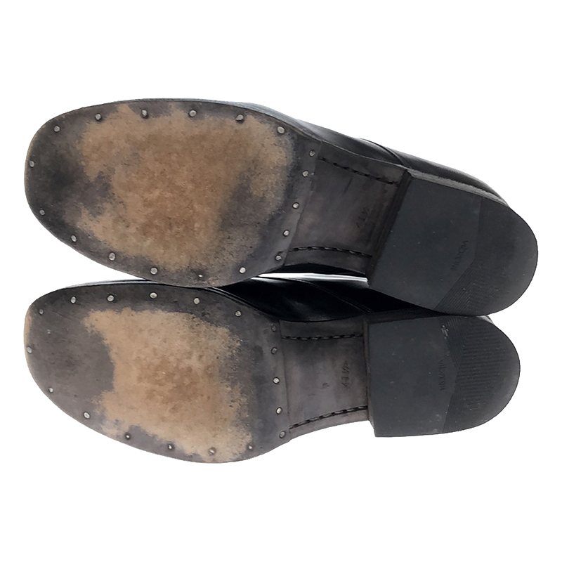 KAZUYUKI KUMAGAI ATTACHMENT / カズユキクマガイアタッチメント プレーントゥ レースアップ レザーシューズ