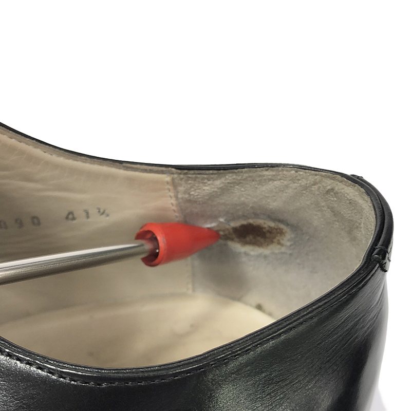 KAZUYUKI KUMAGAI ATTACHMENT / カズユキクマガイアタッチメント プレーントゥ レースアップ レザーシューズ