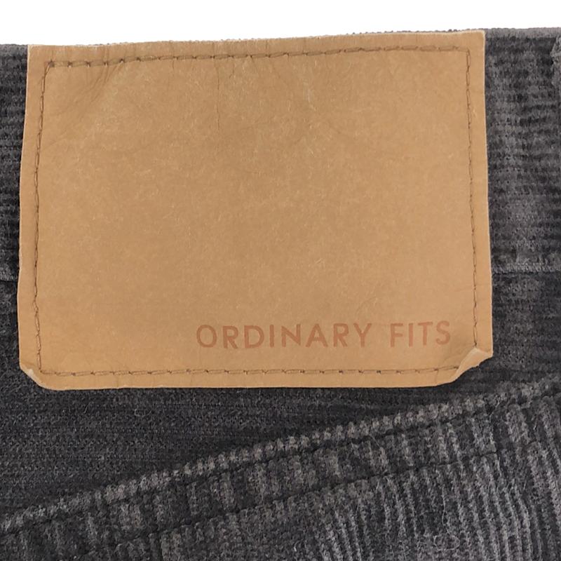 Ordinary fits / オーディナリーフィッツ コットン コーデュロイ 5P パンツ