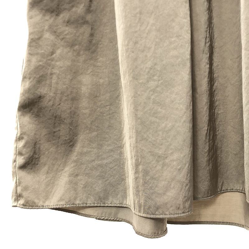 yori / ヨリ ギャザー バックリボン ノースリーブ ワンピース