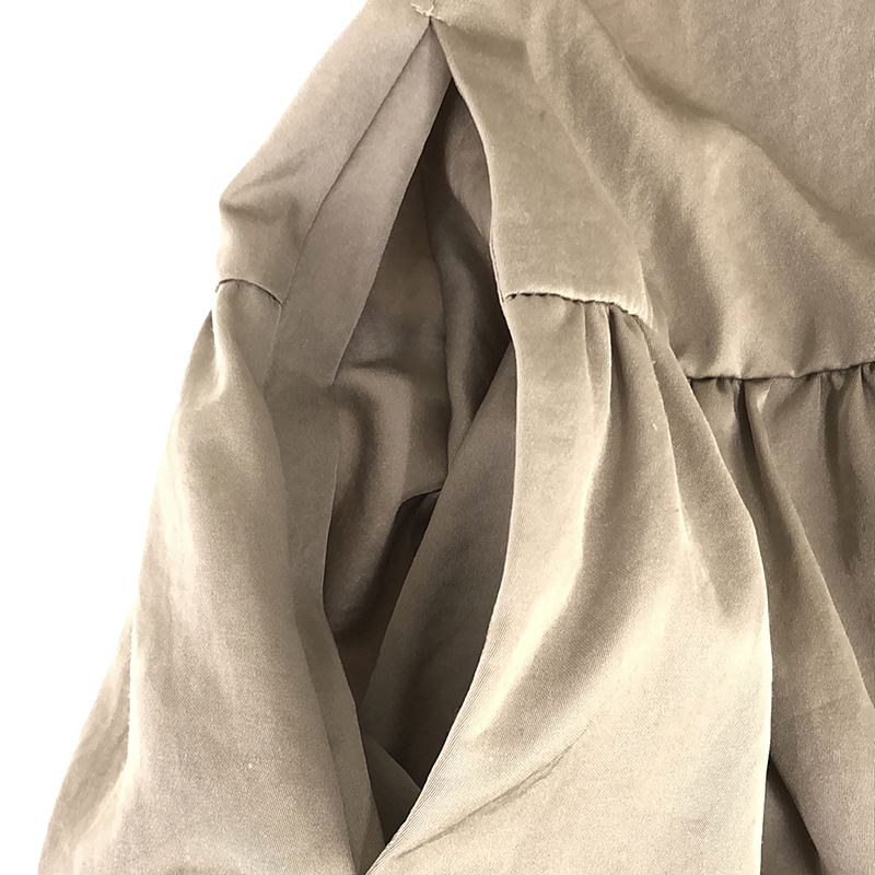 yori / ヨリ ギャザー バックリボン ノースリーブ ワンピース