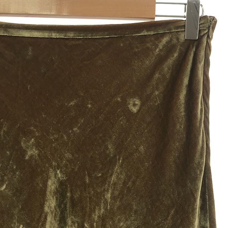 Maison Margiela / メゾンマルジェラ ベルベット ロングスカート