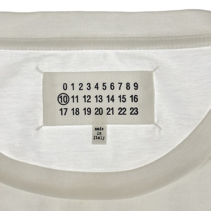 Maison Margiela / メゾンマルジェラ コットン ワッシャー加工 クルーネック Tシャツ カットソー