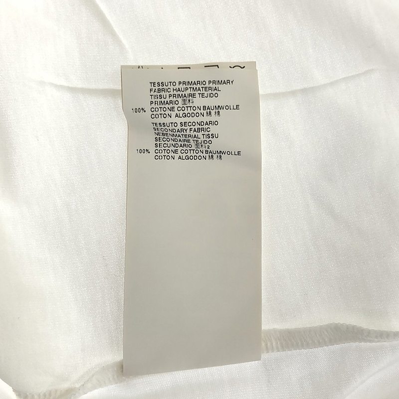 Maison Margiela / メゾンマルジェラ コットン ワッシャー加工 クルーネック Tシャツ カットソー