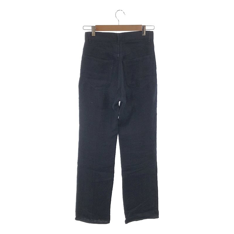 AURALEE / オーラリー LINEN DOUBLE FACE 5P PANTS リネン ダブルフェイス 5P パンツ