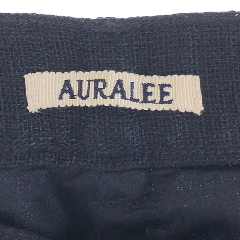AURALEE / オーラリー LINEN DOUBLE FACE 5P PANTS リネン ダブルフェイス 5P パンツ