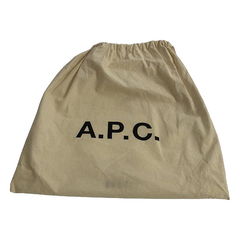 A.P.C. / アーペーセー レザー ハーフムーン ショルダーバッグ