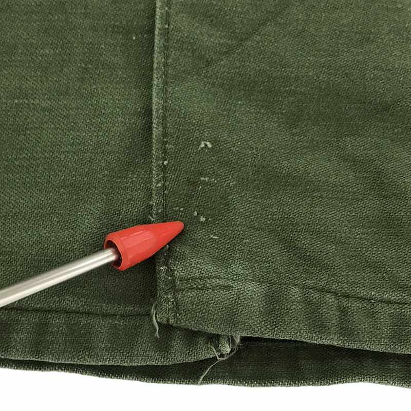 VINTAGE / ヴィンテージ古着 60s U.S.ARMY アメリカ軍 OG-107 コットンサテン ワッペン ユーティリティシャツ