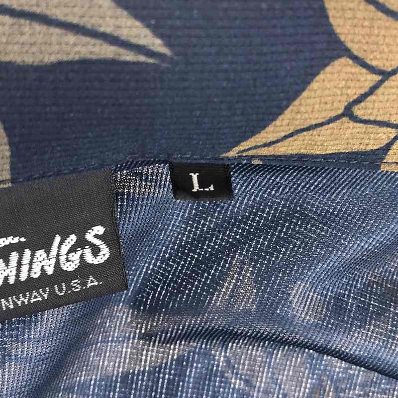 WILD THINGS / ワイルドシングス DOT AIR OPEN COLLAR SHIRT フラワープリント ドットエア オープンカラーシャツ