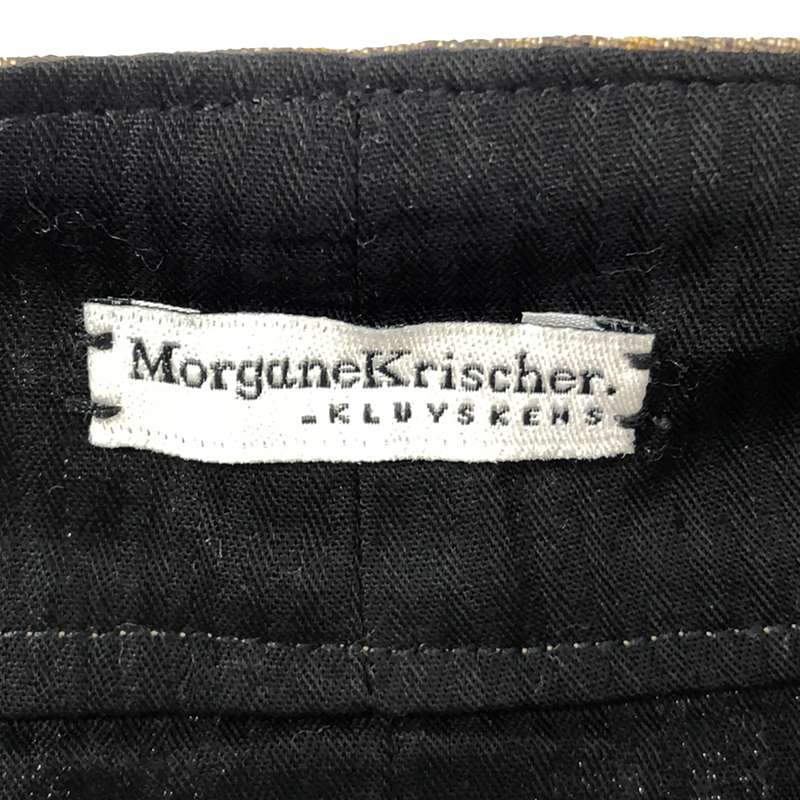 Morgane Krischer / モーガン クリッシャー CURVE PANTS リネン カーブパンツ