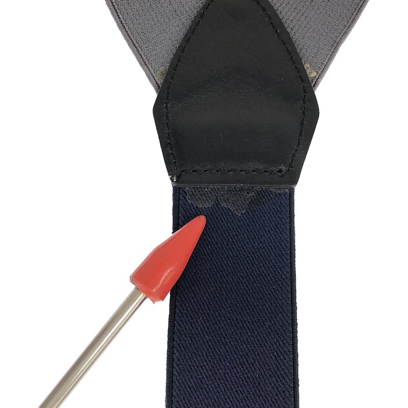 veritecoeur / ヴェリテクール et ses COPAINS ヒッコリー サスペンダーパンツ