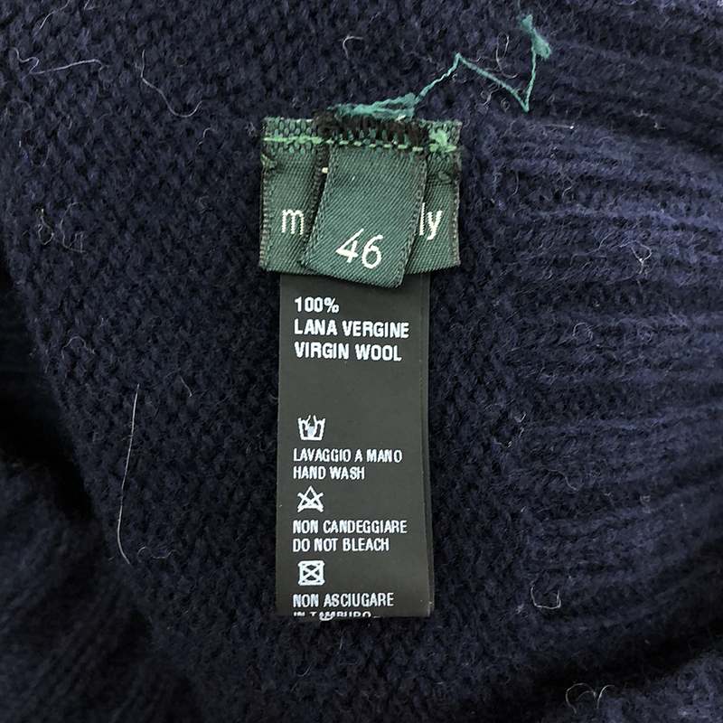 ZANONE / ザノーネ ウール タートルネックニット