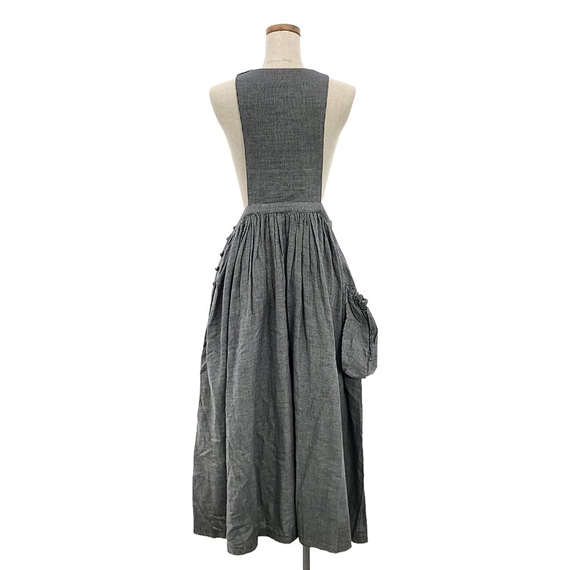 madder madder / マダマダ 収穫時のエプロンドレス ワンピース