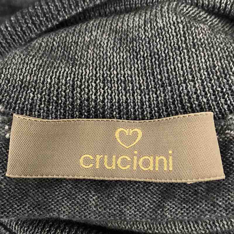 Cruciani / クルチアーニ ウール ハイゲージ タートルネックニット