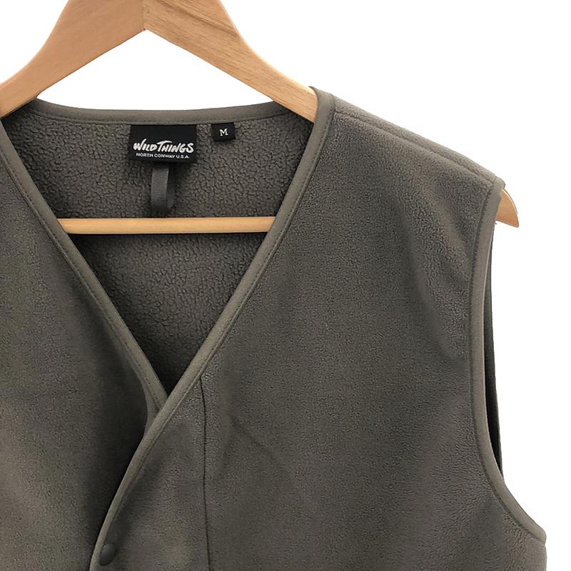 WILD THINGS / ワイルドシングス ポーラテック ヴァ－サタイル フリースベスト