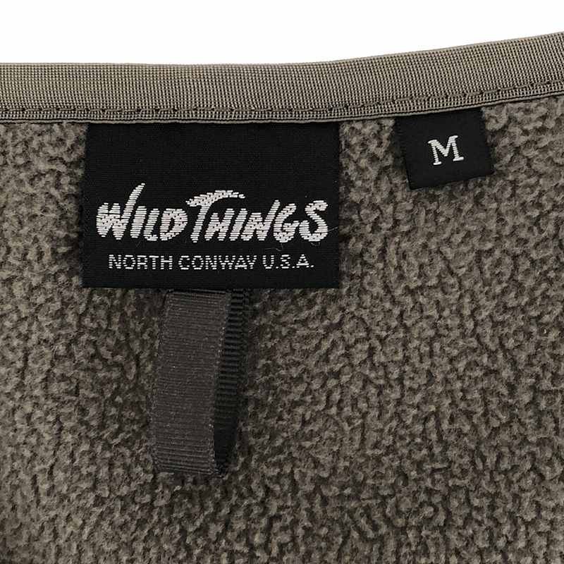 WILD THINGS / ワイルドシングス ポーラテック ヴァ－サタイル フリースベスト