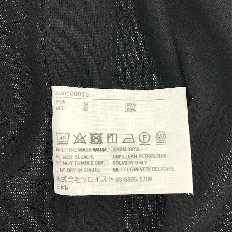 TAKAHIROMIYASHITA The Soloist / タカヒロミヤシタザソロイスト 21SS crew neck s/s tee コットン クルーネック Tシャツ