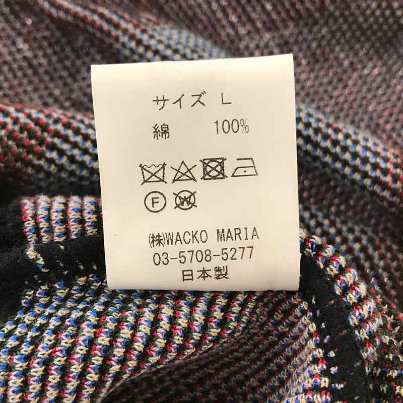 WACKO MARIA / ワコマリア JACQUARD CARDIGAN ヌードガール ジャガードカーディガン