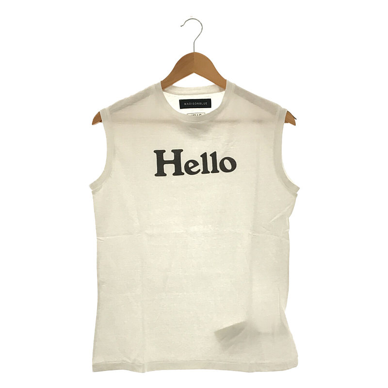 HELLO NOSLEEVE TEE ハロー ノースリーブTシャツ | ブランド古着の買取